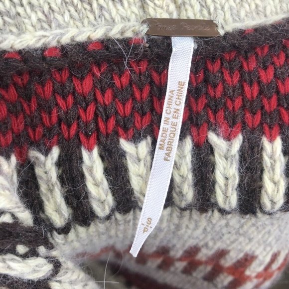 Have one to sell? Sell now Free People Sz S/P Cropped 3/4 Sleeve 1 Button Hoodi - Picture 6 of 6